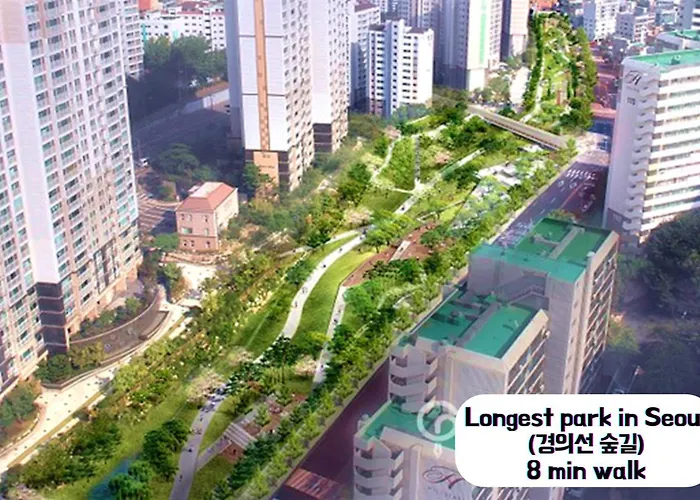 Apartment Hongdae Sinchon Mountain View *